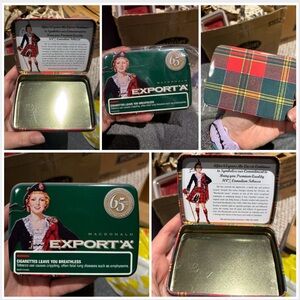 Vintage Export-a Tin (Empty)